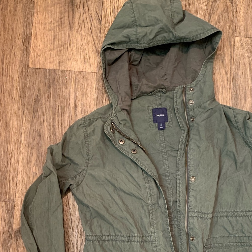 Navy green jacket